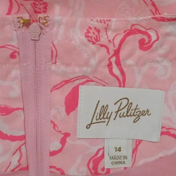🦩HTF Lilly Pulitzer🦩 - Ginge Shift Dress Romper - Picture 3 of 16